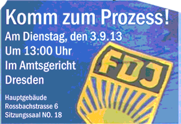 Prozess Dresden 03.09.2013
